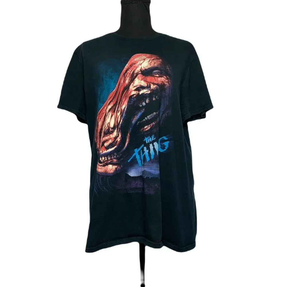 Fright Rags The Thing V5 Black Graphic T-shirt Size M - Picture 2 of 7
